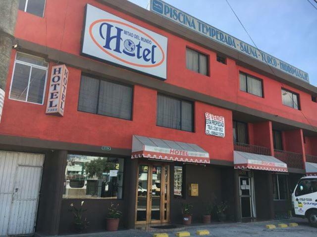 Hostal Mitad Del Mundo Cayambe Exterior foto